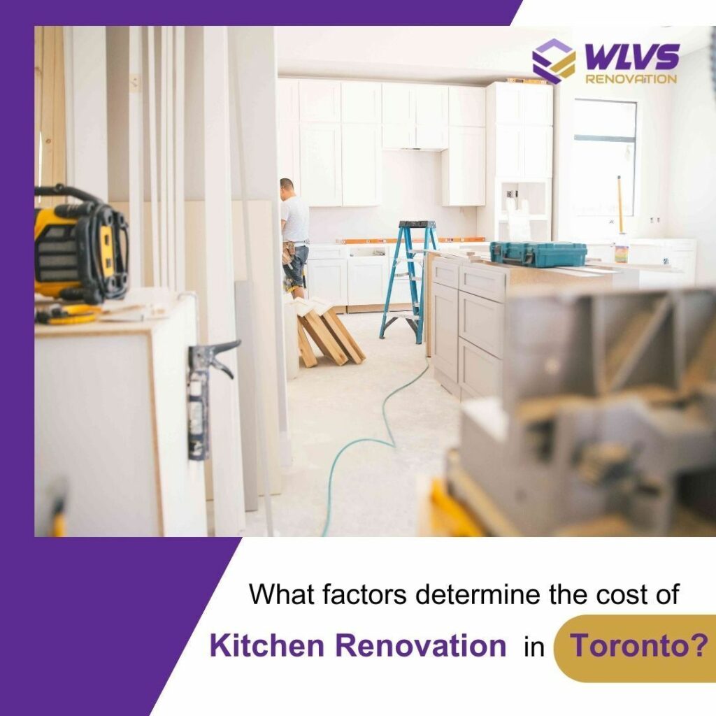 What factors determine the cost of kitchen renovation in Toronto