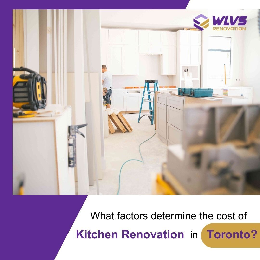 What factors determine the cost of kitchen renovation in Toronto
